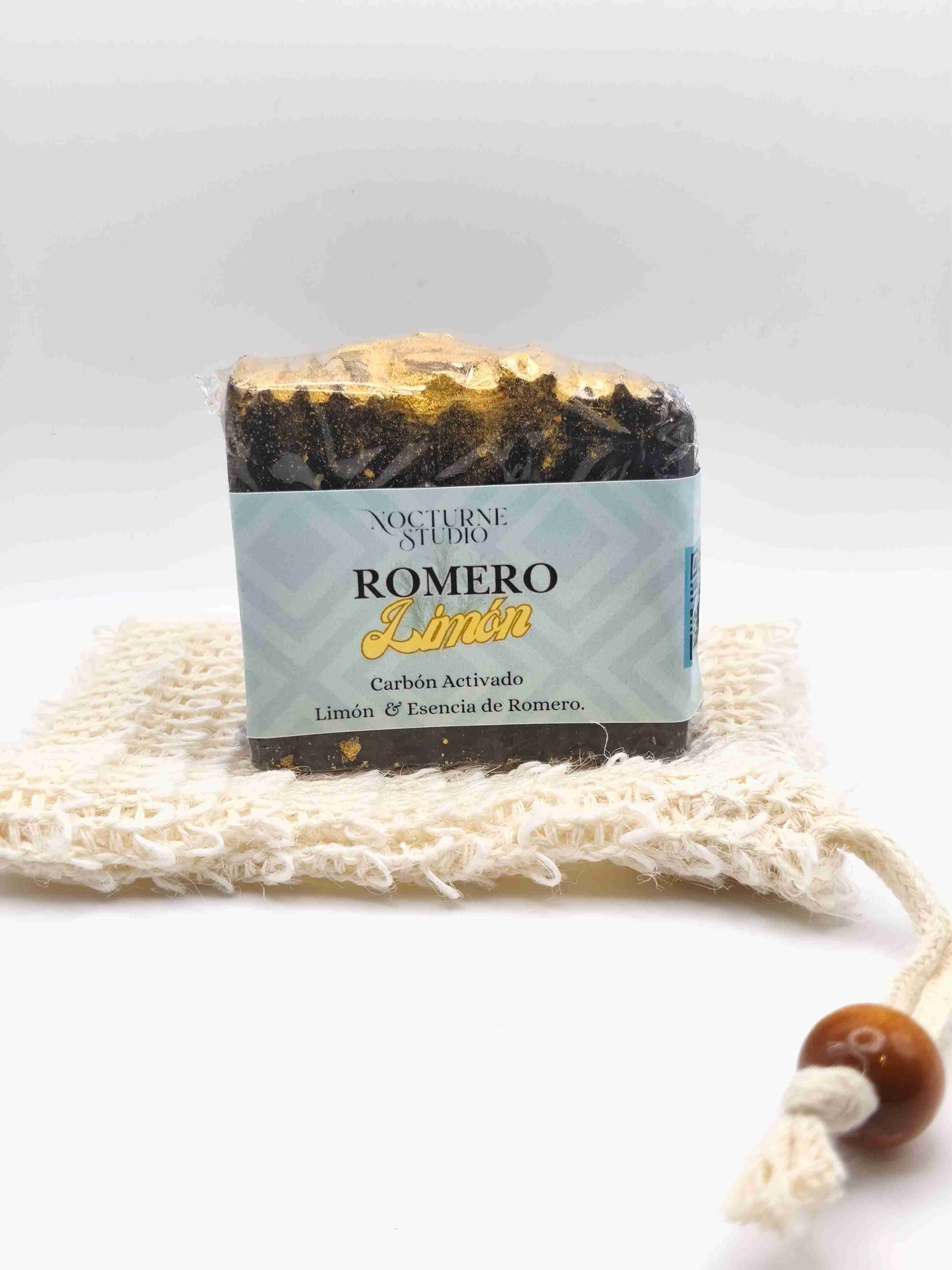 Jabon de Romero, Limón y Carbon Activado