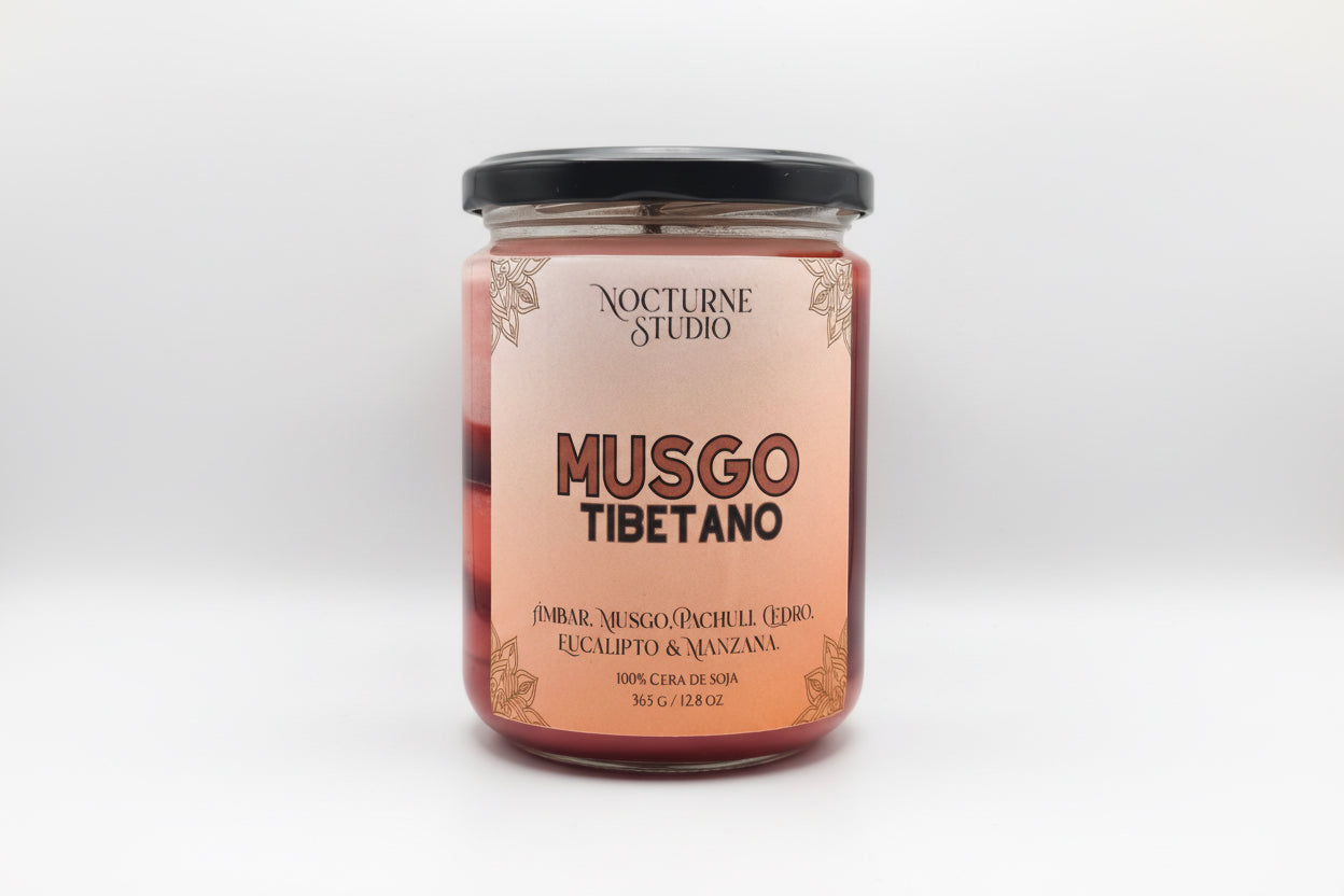 Vela Aromática "Musgo Tibetano"
