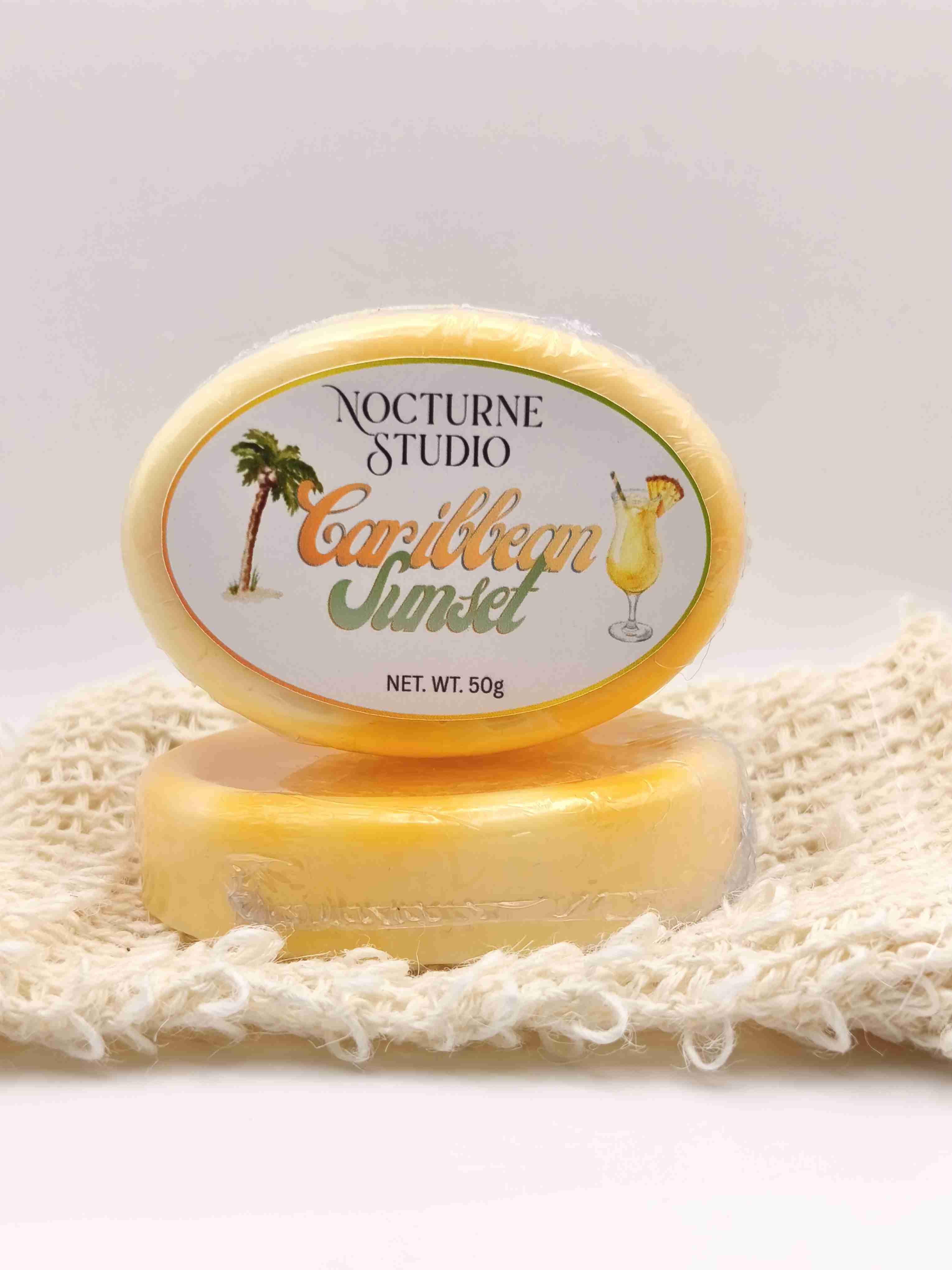 "Caribbean Sunset" Mini Soap