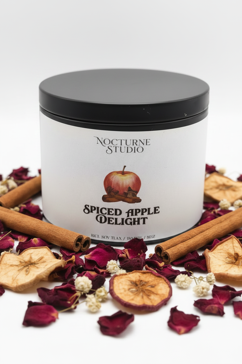 Spiced Apple Delight más cerca y más plano